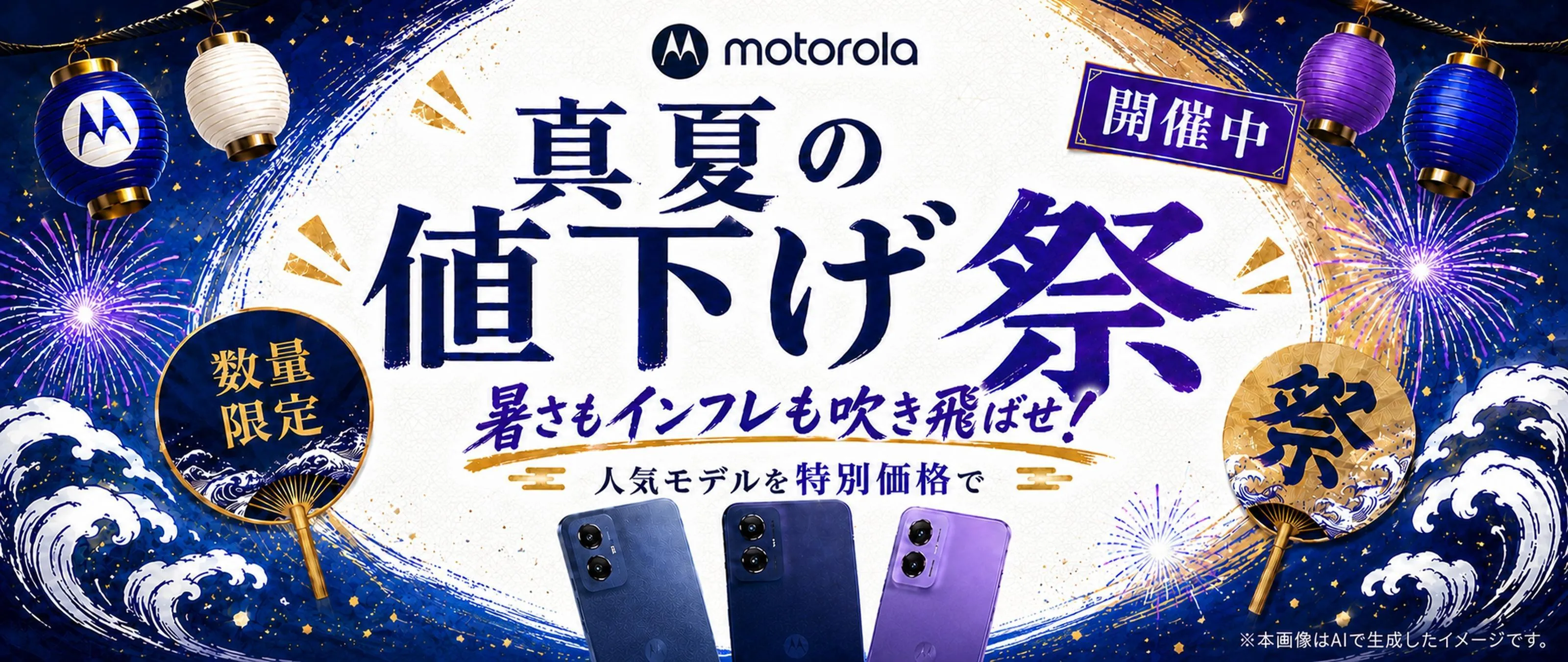 motorola 真夏の値下げ祭