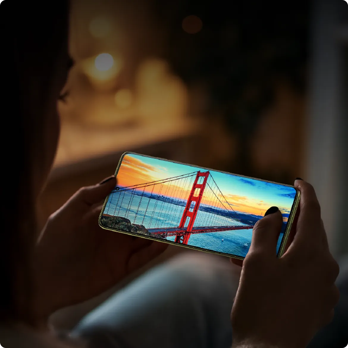 快適さを追求した画面