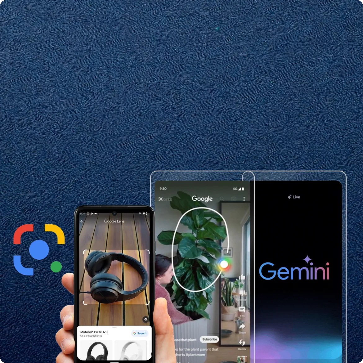 「かこって検索」やGeminiに対応